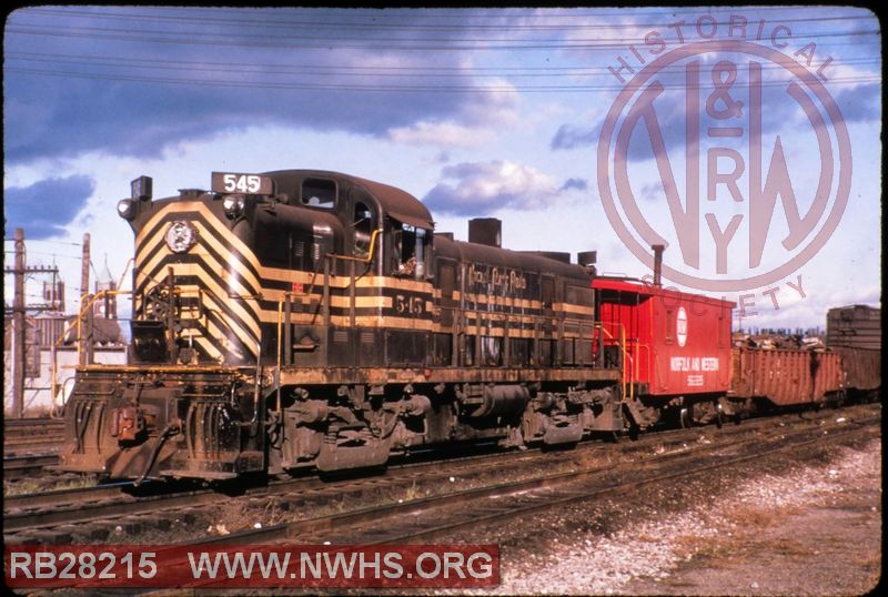 NKP ALCO RS-3 #545 at Detroit, MI