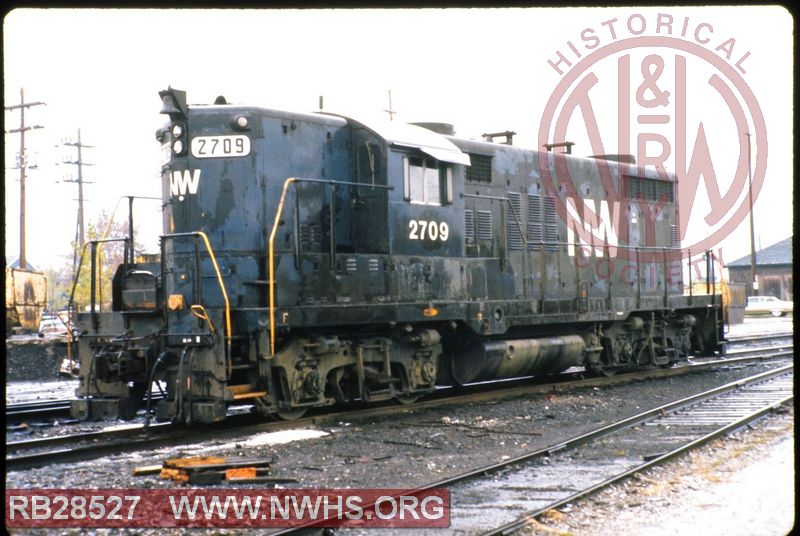 N&W EMD GP18 #2709 at Erie, PA