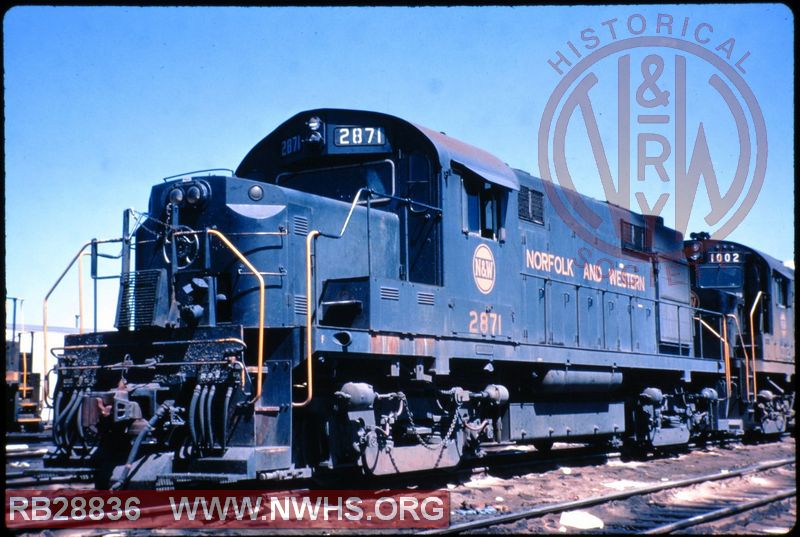 N&W ALCO RS-36 #2871 at Buffalo, NY