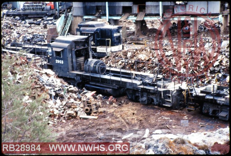 N&W EMD GP30 #2903 at Roanoke, VA