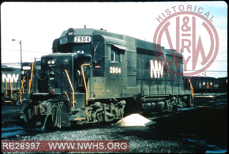 N&W EMD GP30 #2904 at Norfolk, VA