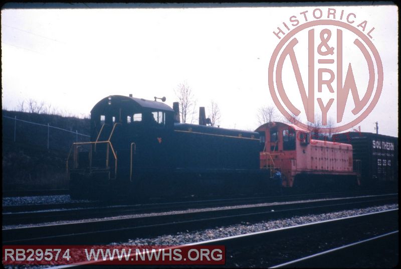 N&W GM-EMD NW2 #3349 at Pearisburg, VA.