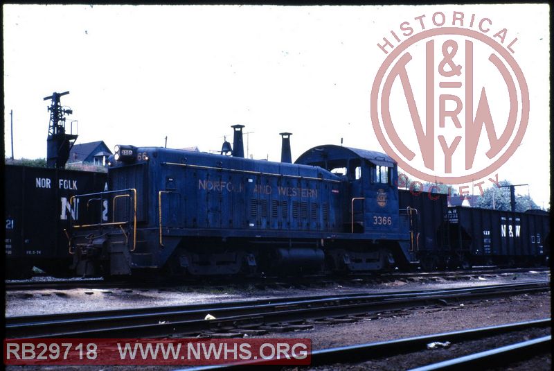 N&W EMD SW9 #3366