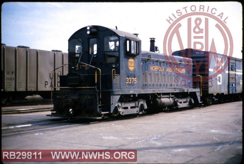 N&W EMD SW1200 #3375 at Chicago, IL