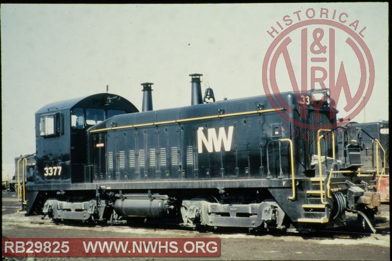 N&W EMD SW1200 #3377 at Chicago, IL