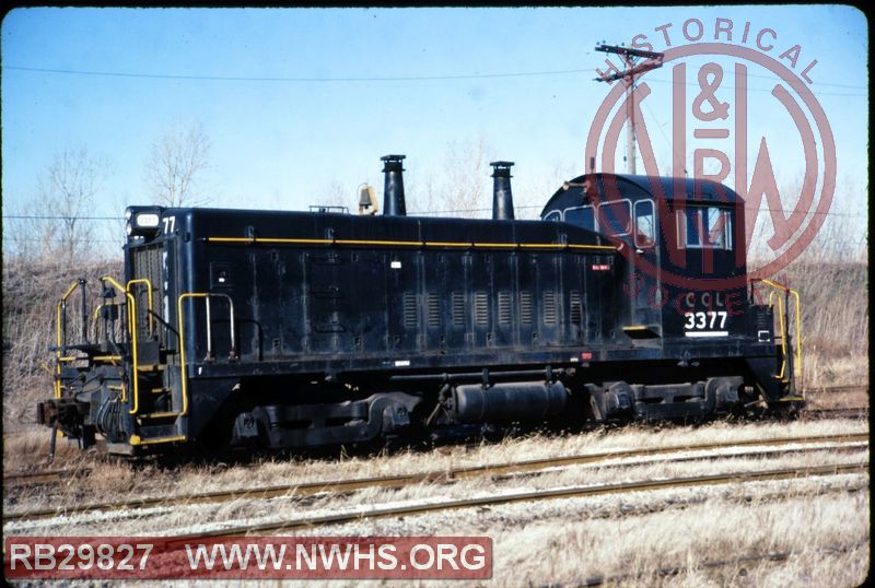 N&W EMD SW1200 #3377 at Chicago, IL