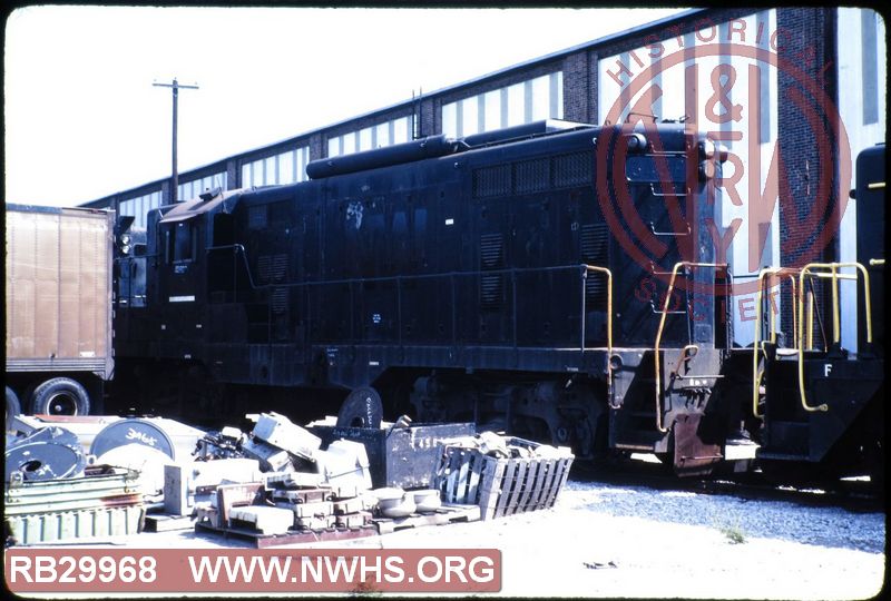 N&W EMD GP7 #3456 at Decatur, IL