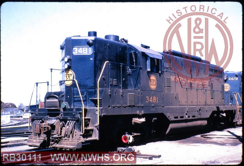 N&W EMD GP7 #3481