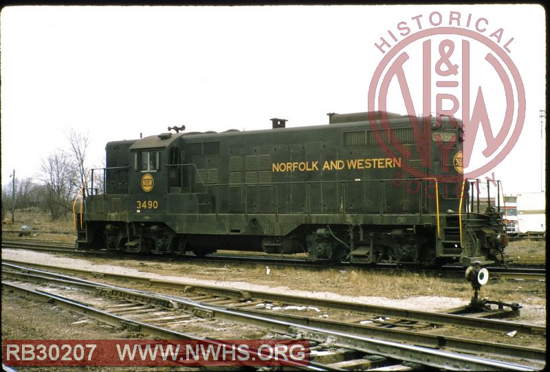 N&W EMD GP9 #3490