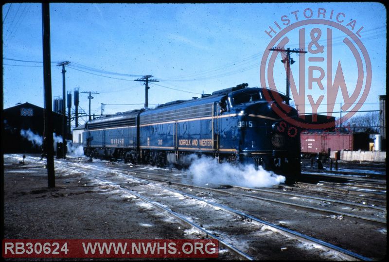 N&W EMD E8A #3815 at Detroit, MI