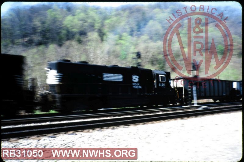 N&W EMD GP38AC #4126 at Hemphill, WV