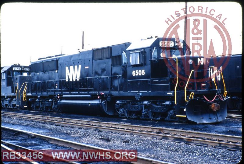 N&W EMD SD50-S #6505 at Norfolk, VA