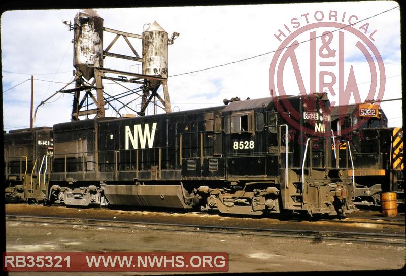 N&W GE U30B #8528 at Pueblo, CO