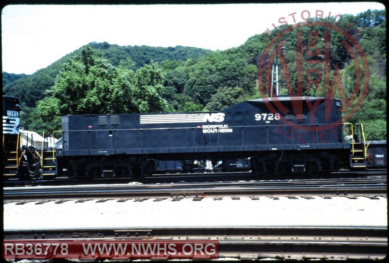 NS EMD-NS RP-E4D #9728 at Portsmouth, OH