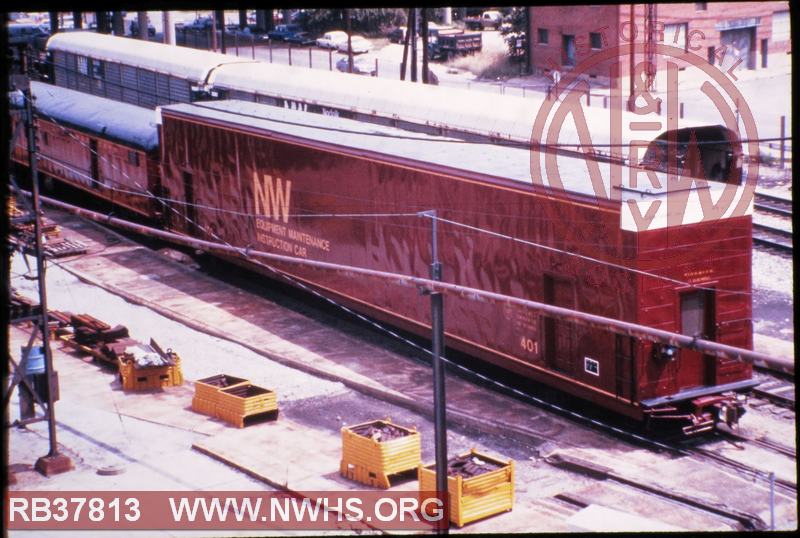 N&W Instruction car #401