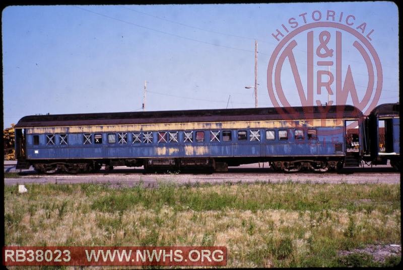 N&W coach #1801 at Chicago, IL