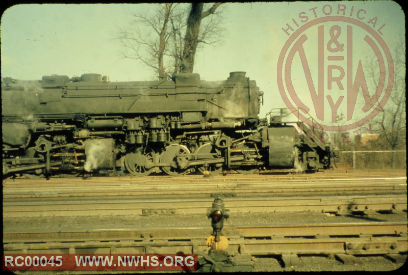 N&W Class Y6a  #2161 at Lamberts Point, VA