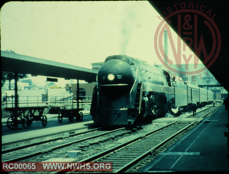 N&W Class J #501 in Passenger Station at Roanoke, VA