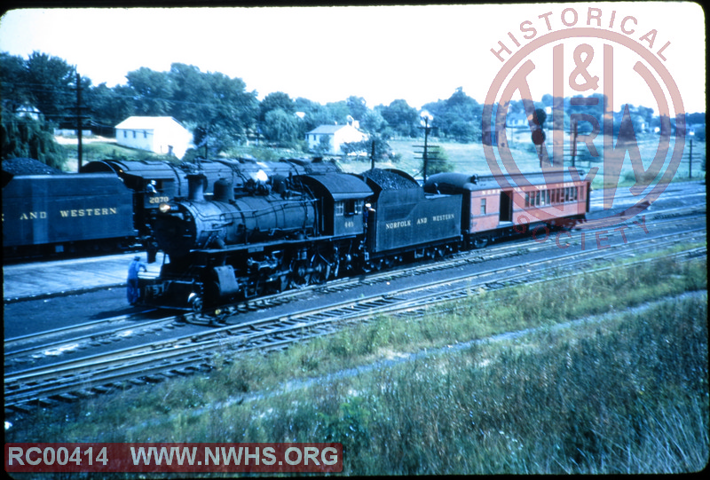 N&W Class M  #449 at Christiansburg, VA