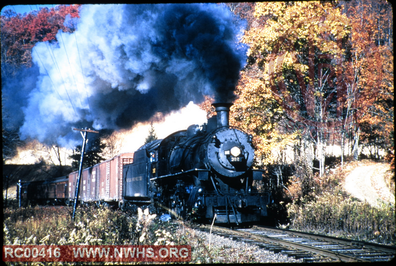 N&W Class M #382 on the Abingdon Branch