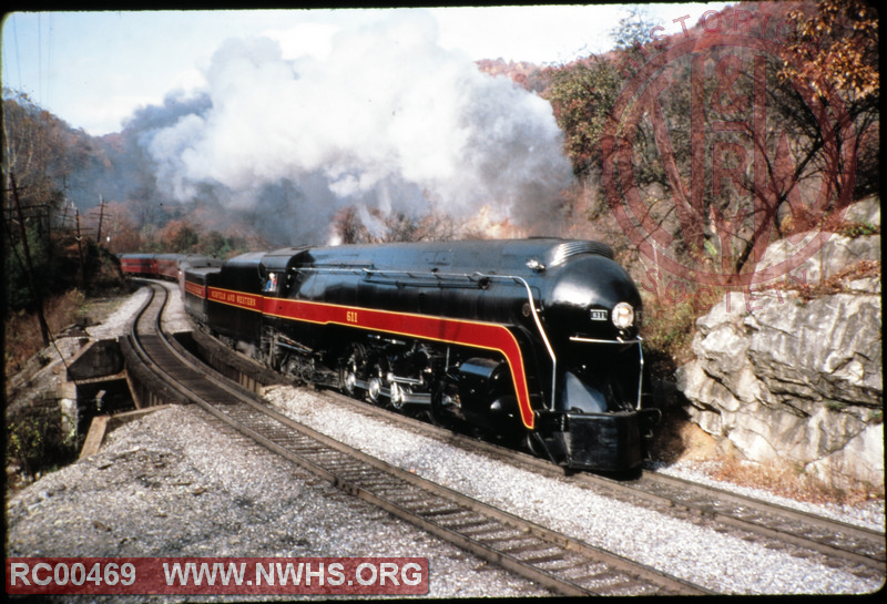 N&W Class J #611 in excursion service