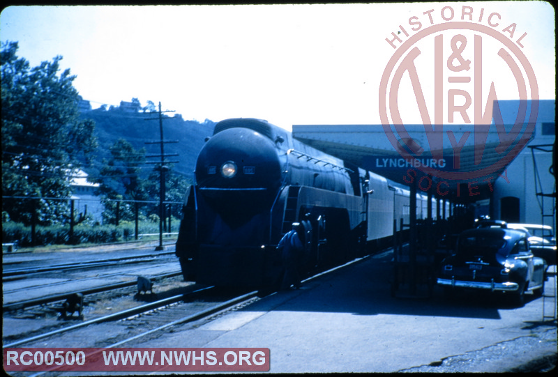 N&W Class J 605 at Lynchburg