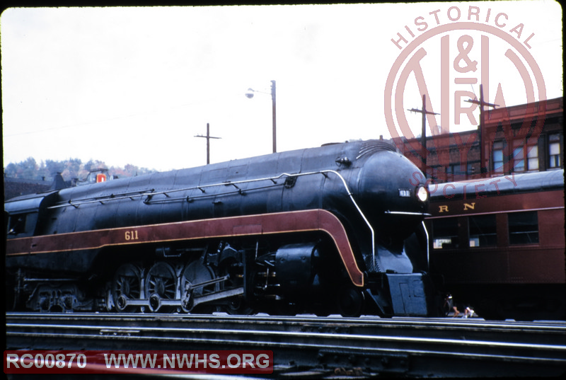 N&W Rwy Class J #611 at Bluefield, WV